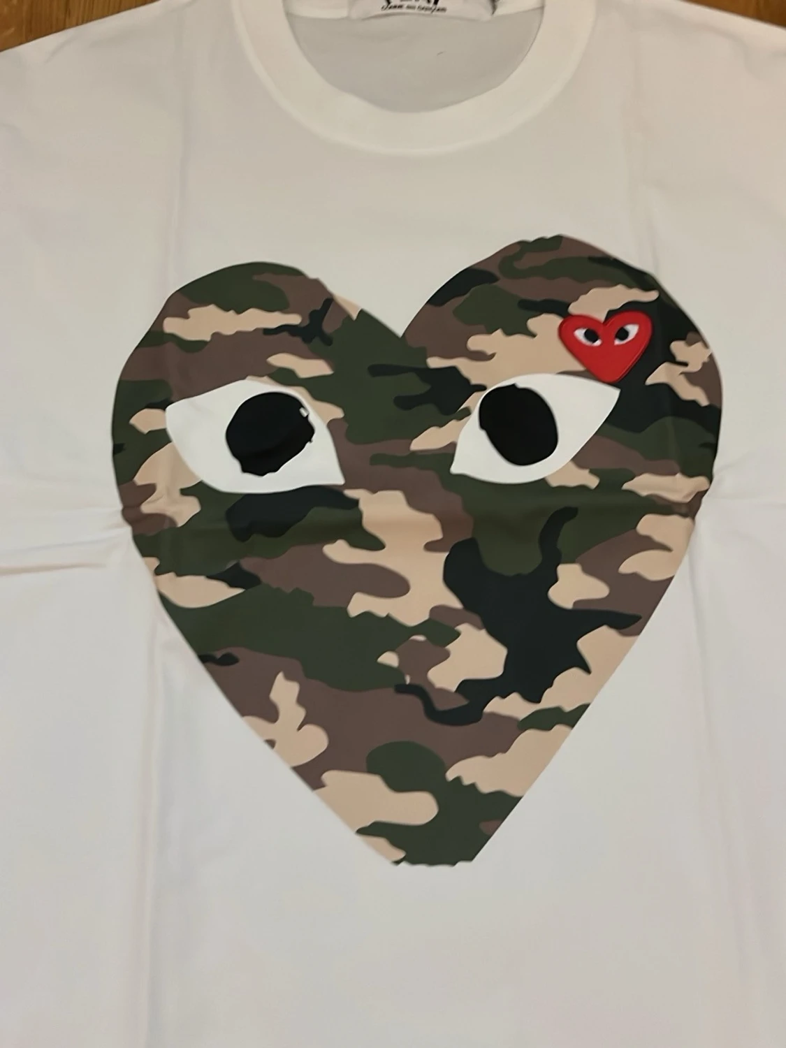 Vit Comme des Garçons PLAY t-shirt - 1