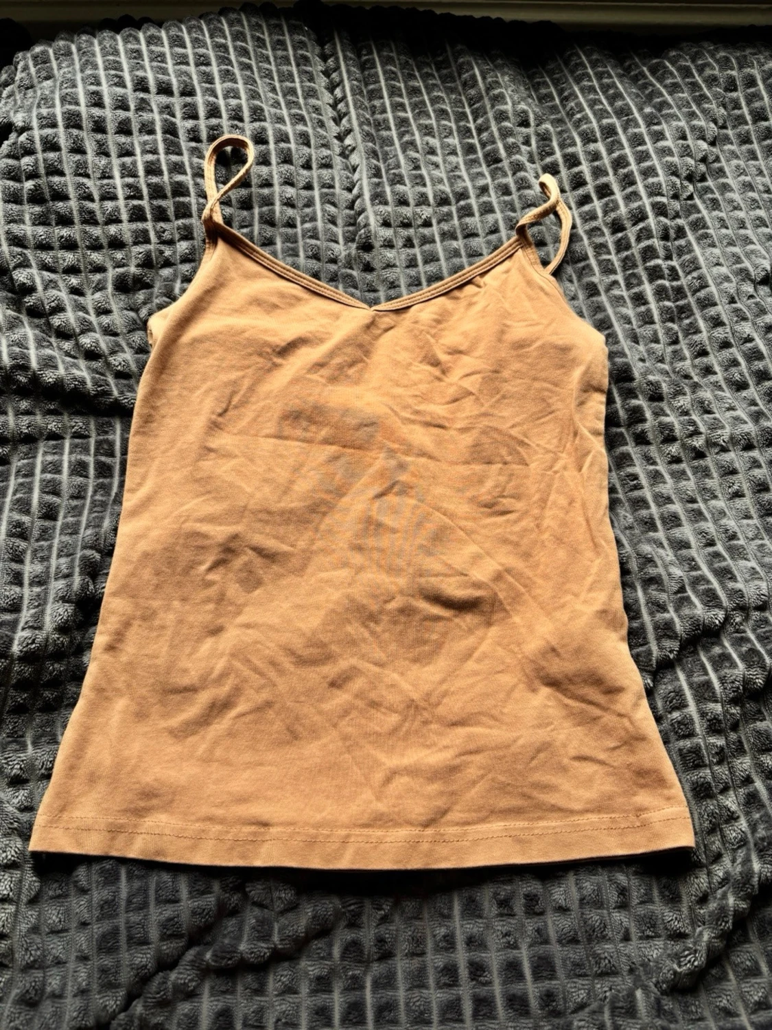 Två baslinnen i beige och brun - 1