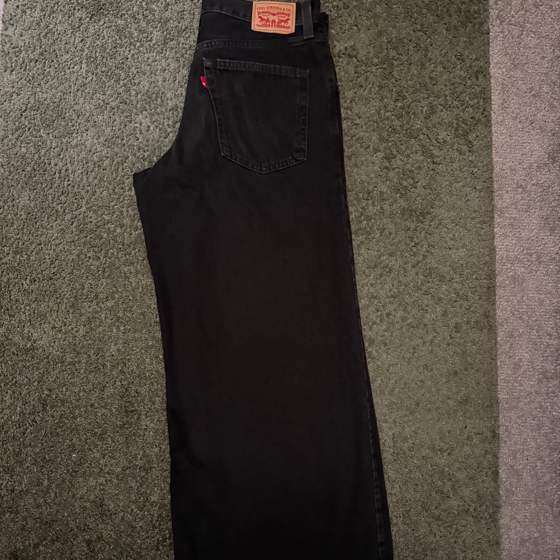 Svarta Levis 94 wide leg