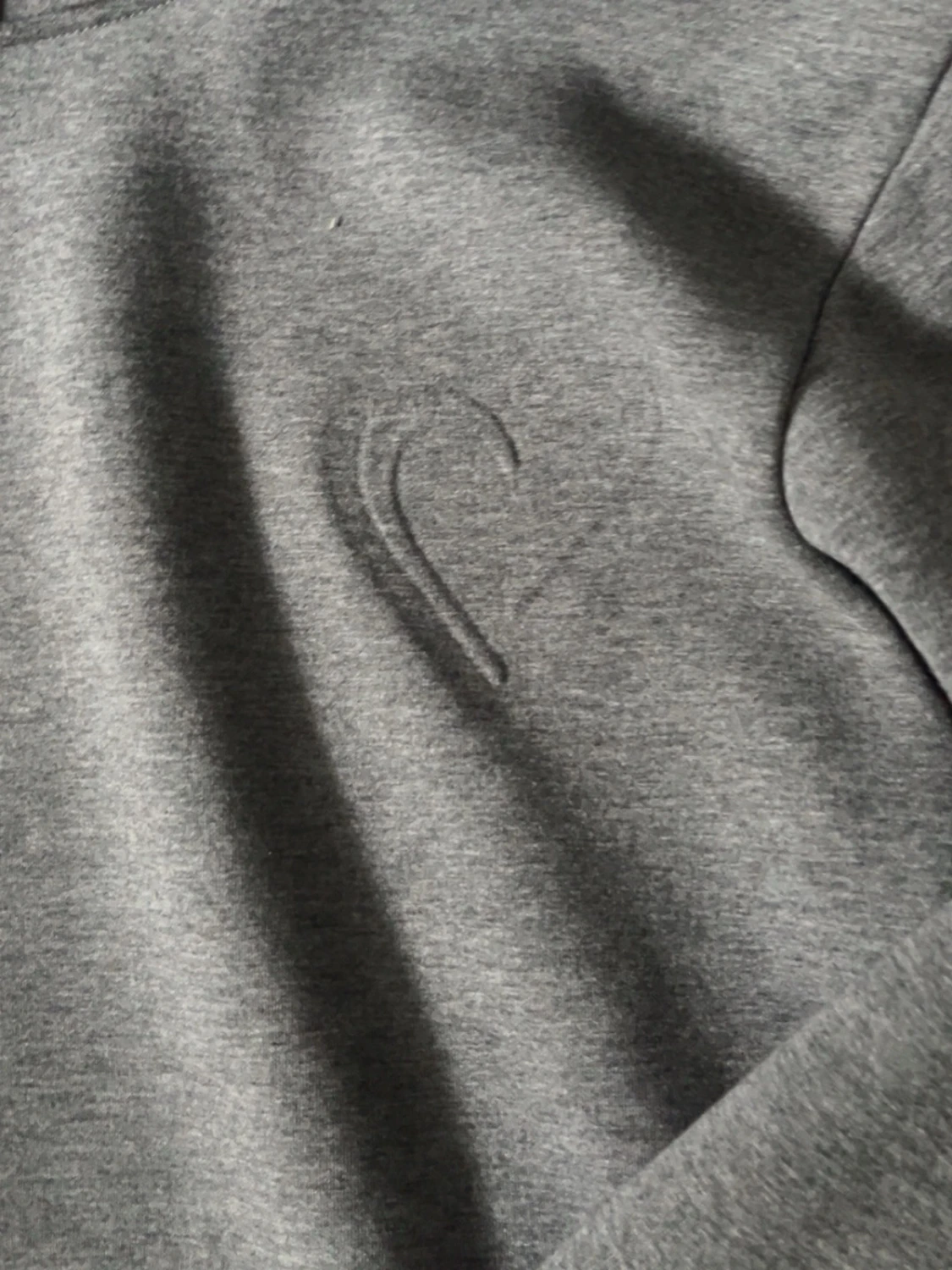Grått mjukisset med hoodie och byxor Doublés - 1