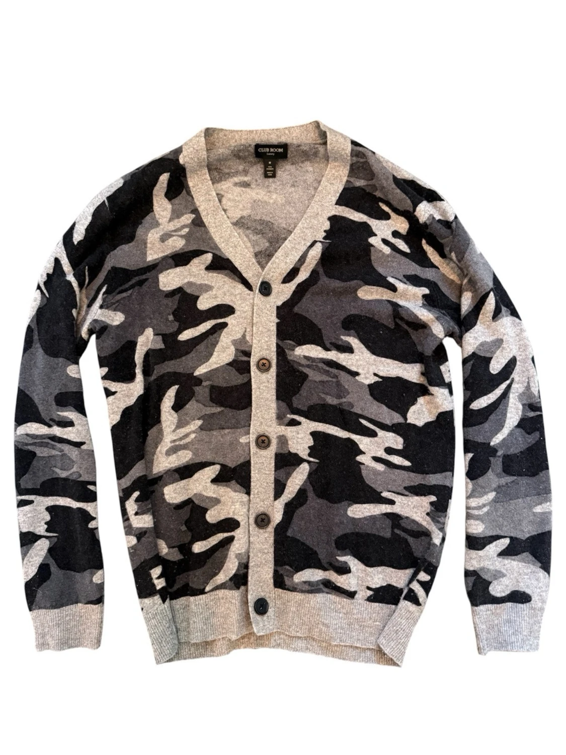 Camo cardigan från club room