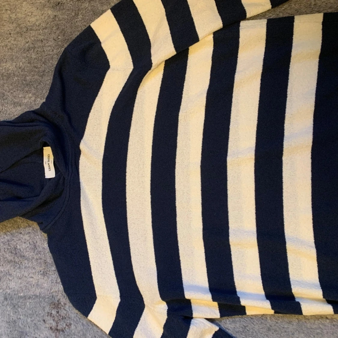 Randig hoodie från Gran Sasso - 4