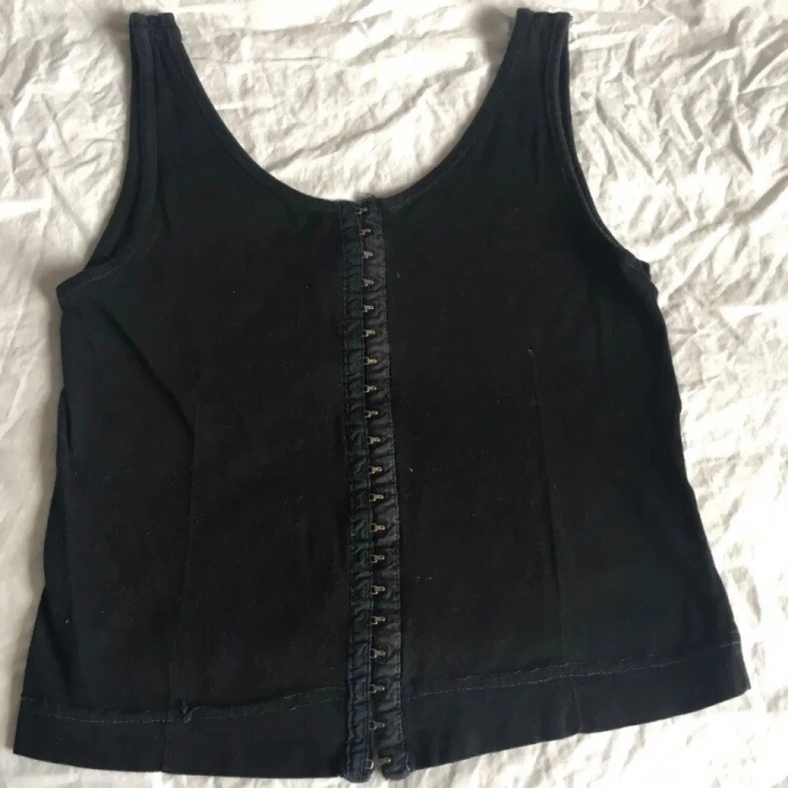 Vintage korsett-topp/ linne, y2k/ cyber/ alt/ 2000tal/ 00tal - 1