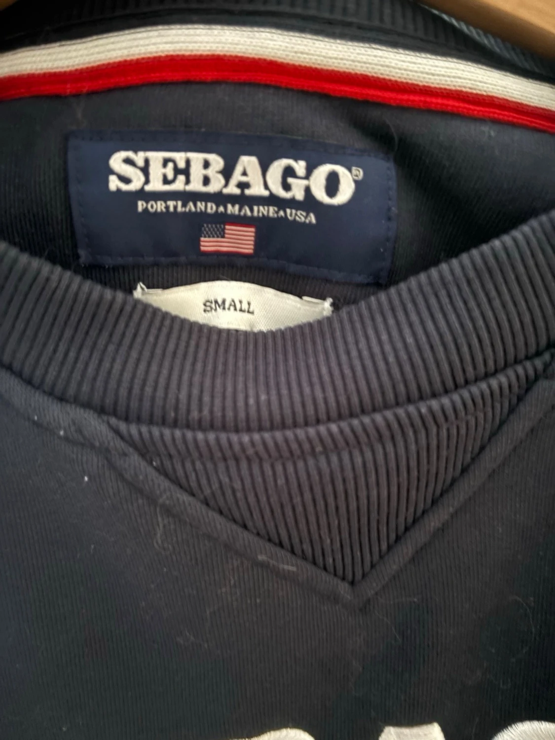 Mörkblå sweatshirt från Sebago - 2