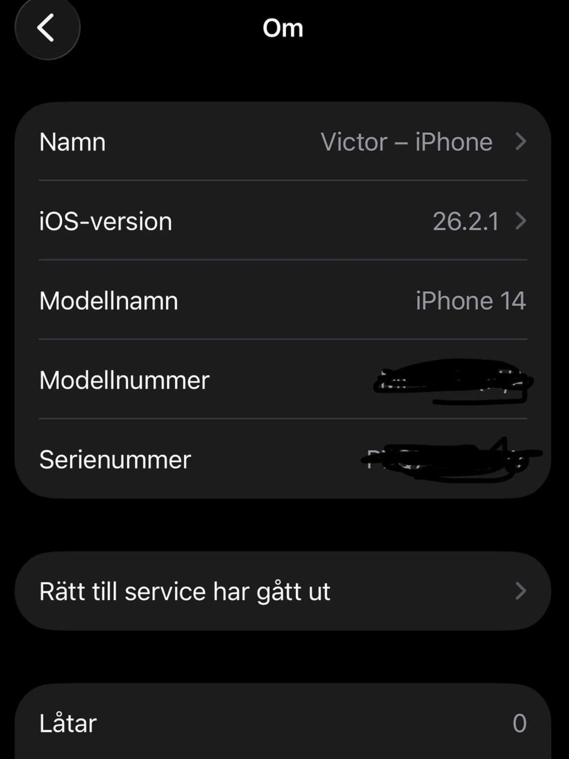 iPhone 14 blå 128GB - 2
