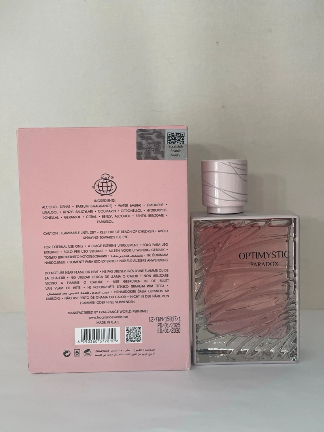 Optimystic Paradox fragrance world - 2