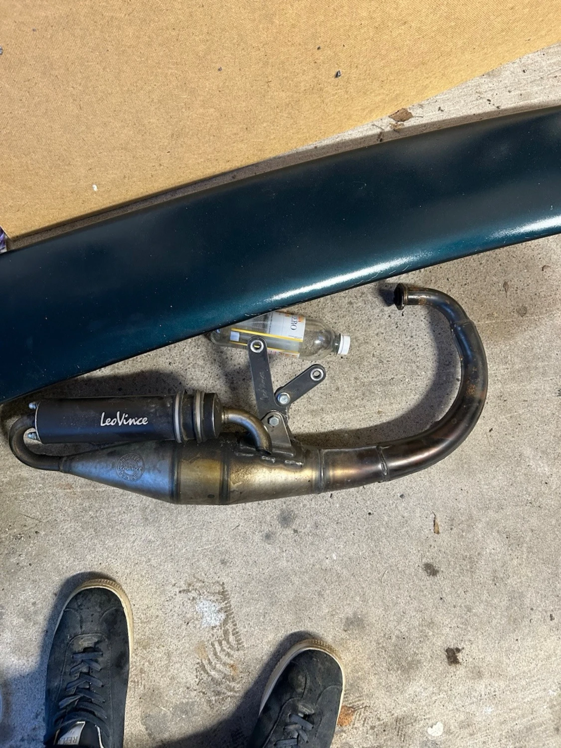 Leovince avgassystem till moped