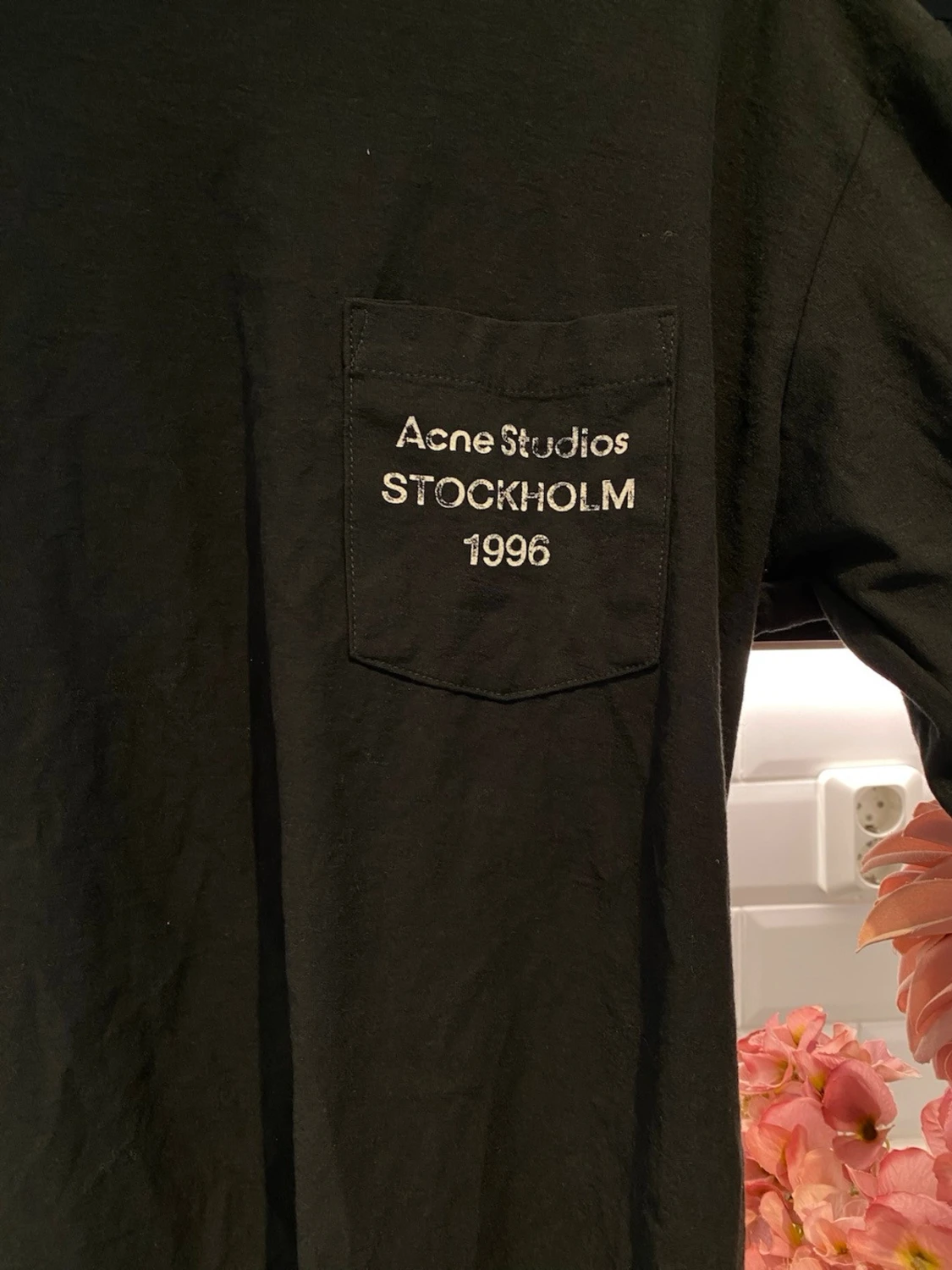 Svart långärmad topp Acne Studios - 5