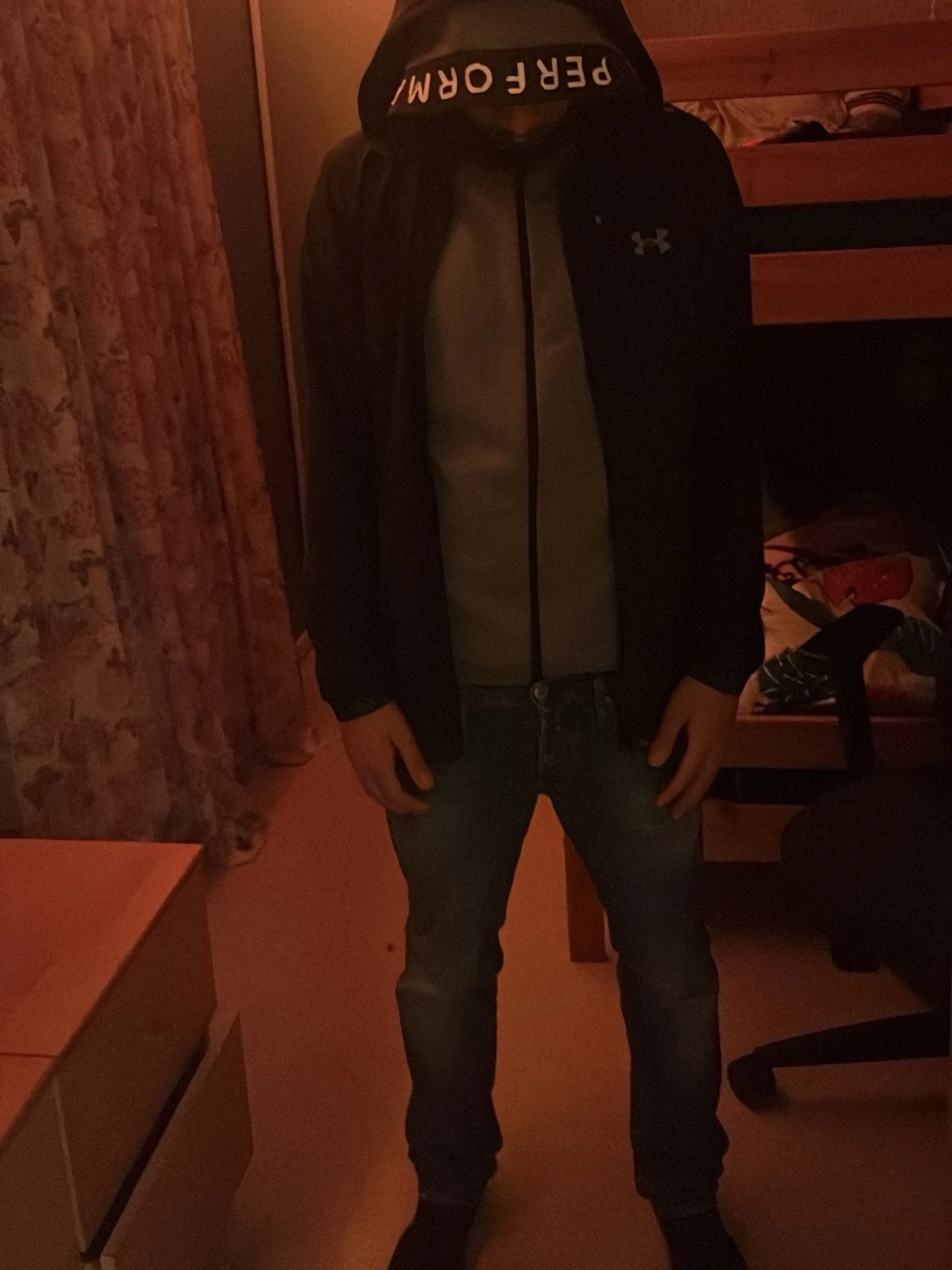 Svart vindjacka från Under Armour - 3