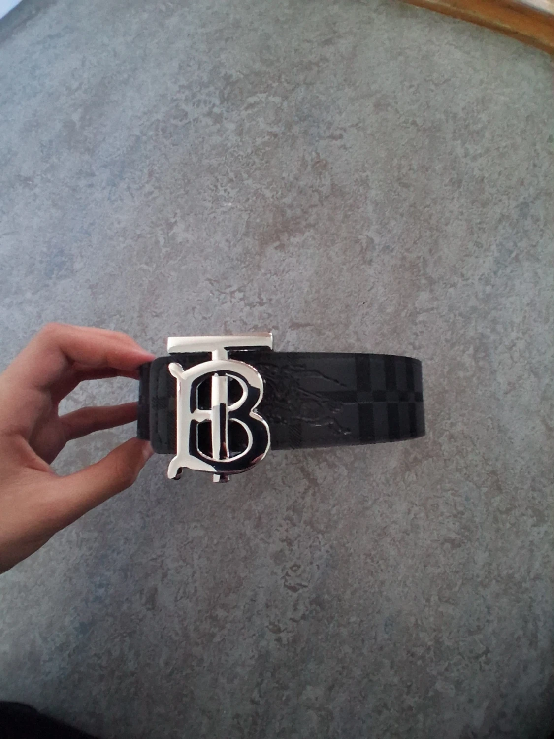 Burberrybälte - 3