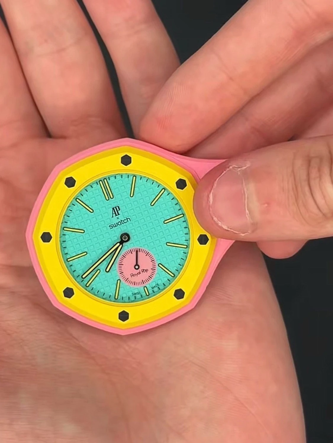 Swatch x Royal Pop färgglad klocka - 2
