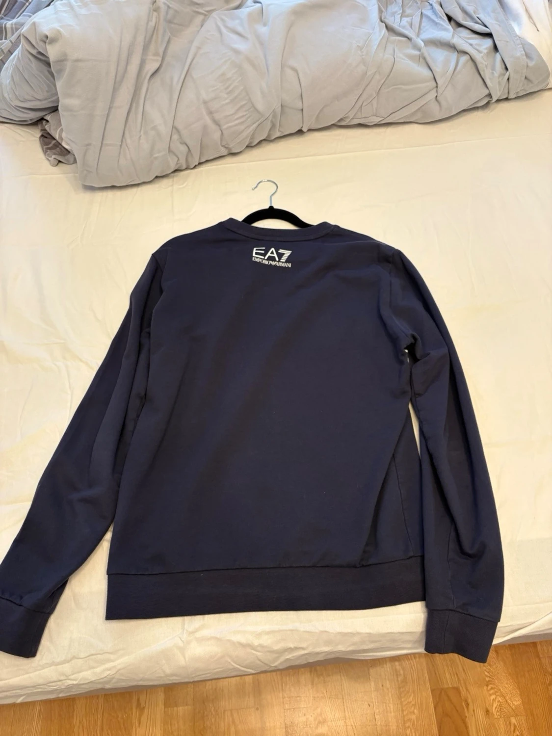 Mörkblå sweatshirt från Emporio Armani - 1