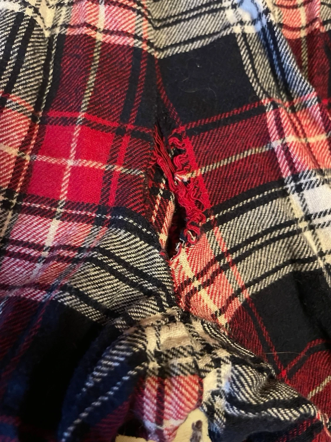 Två par rutiga pyjamasbyxor - 3