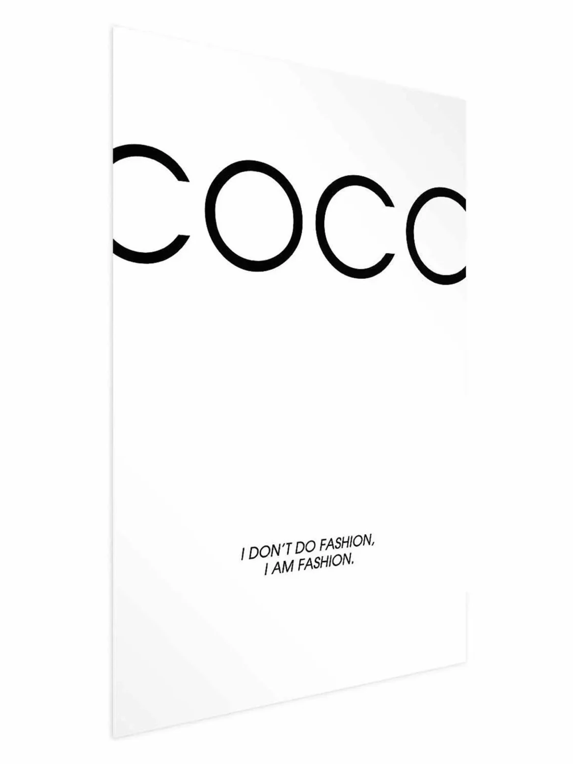 Stilren poster med text COCO