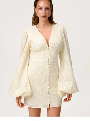 Adoore klänning gul använd 1 gång - Adoore klänning