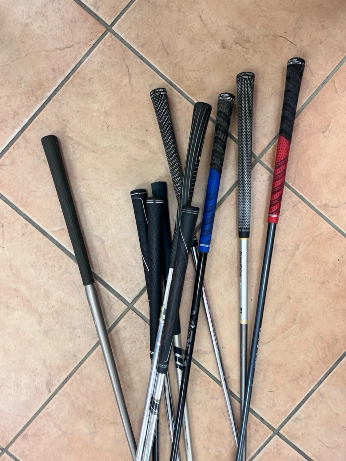 Set med golfklubbor i metall - 2