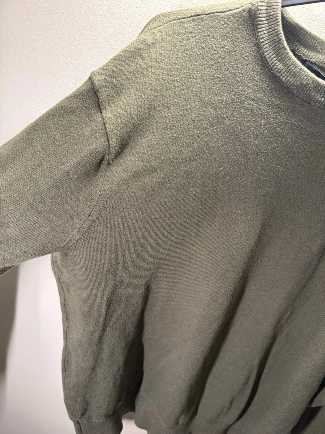 Olivegrön sweatshirt - 2