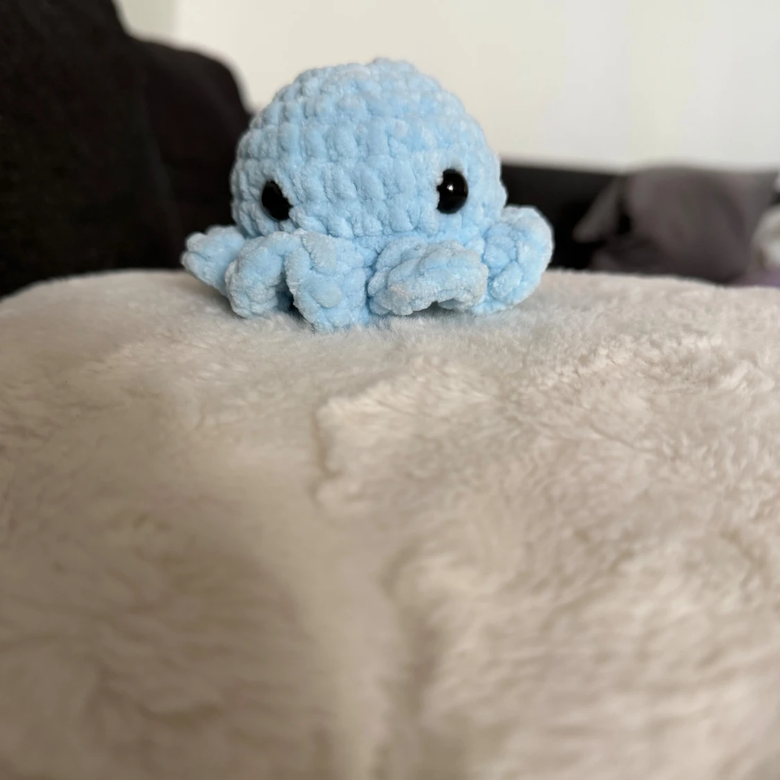 Liten blå bläckfisk 