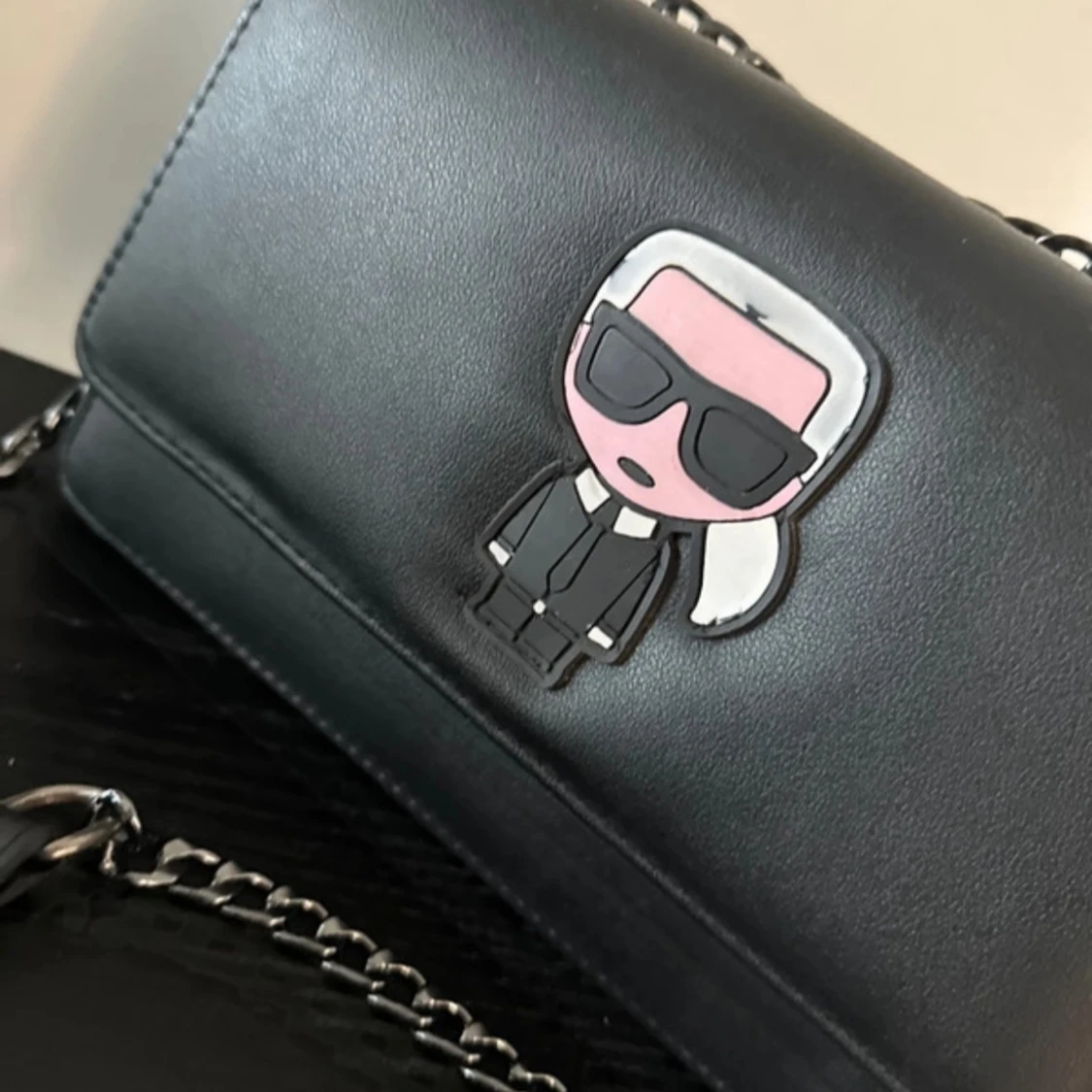 Svart axelväska Karl Lagerfeld - 2