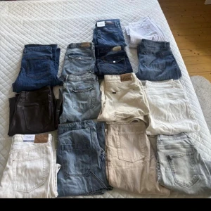 Flera jeans och byxor i olika färger - Klädpaket 🫶🏼