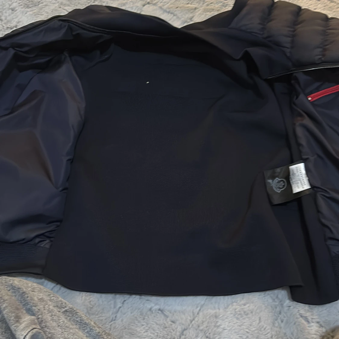   Moncler cardigan svart utan luva  - 4