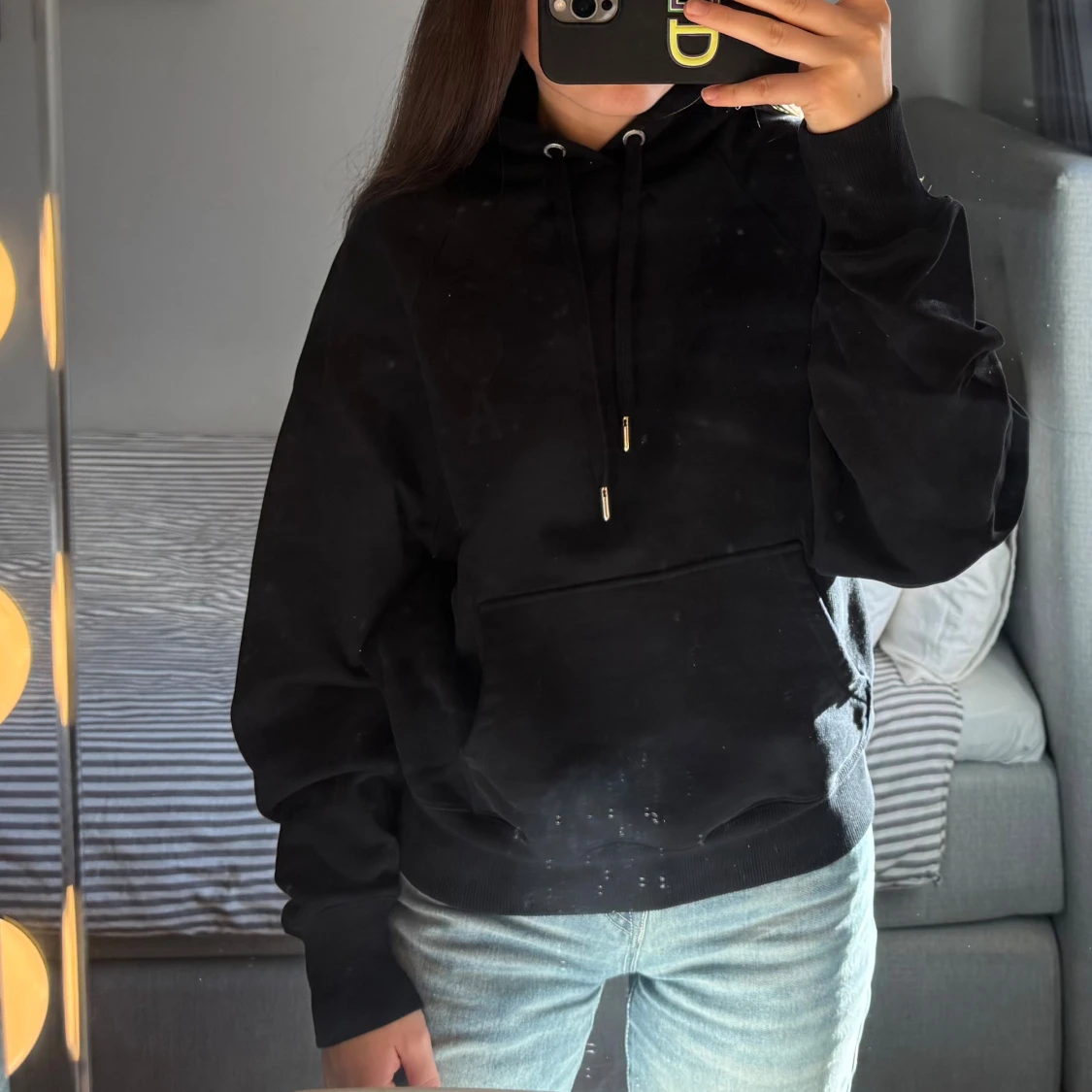 Svart Ami Paris hoodie - 3