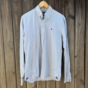 Rutig skjorta från Morris - Snygg ljusblå Randig skjorta från Morris | Storlek S | Mycket bra skick