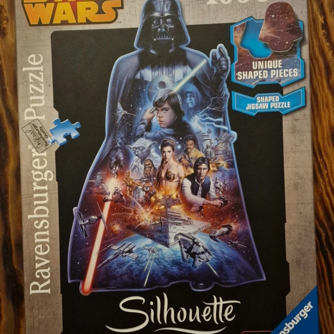Star Wars Silhouette Shaped Jigsaw Puzzle 1000 pcs
