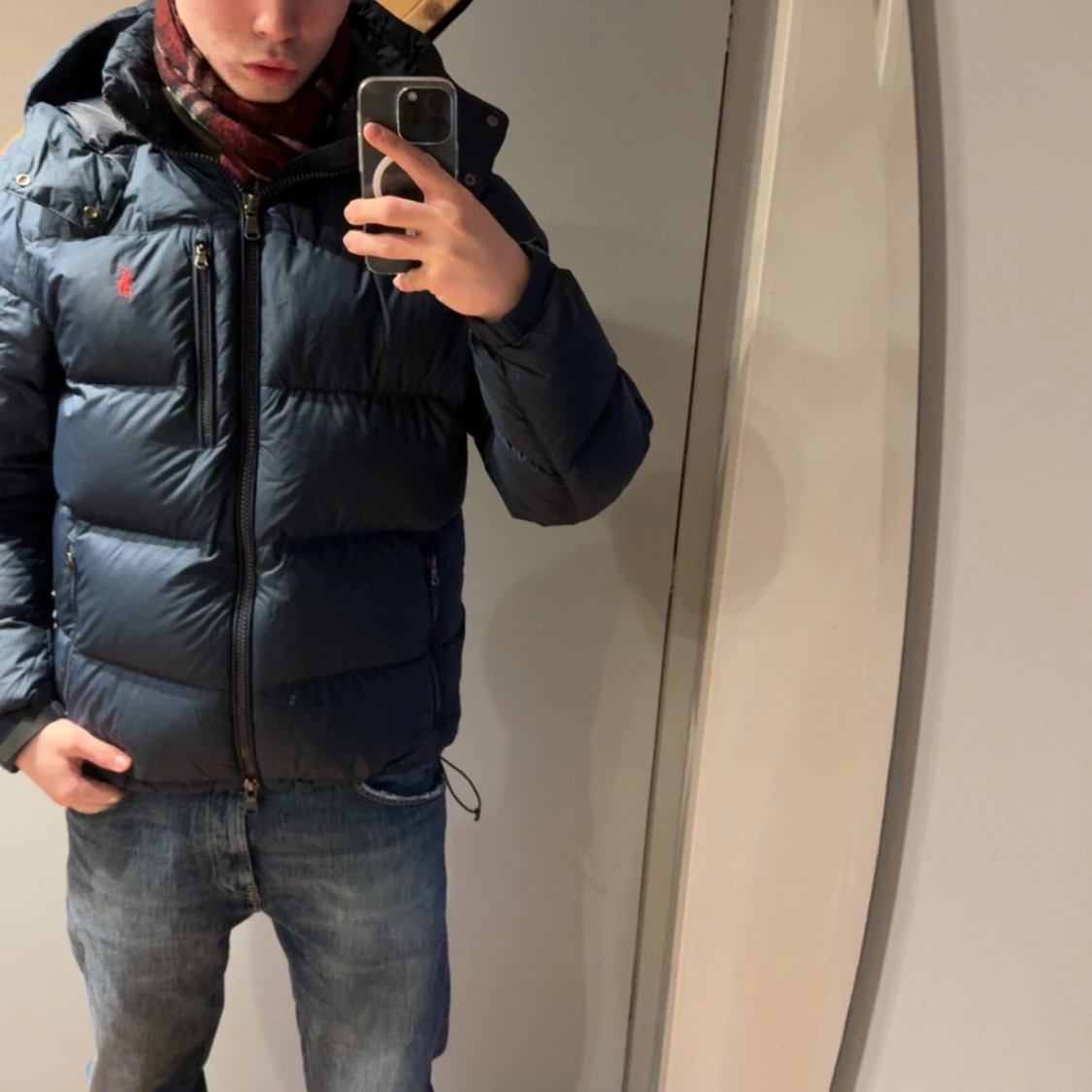 Mörkblå pufferjacka från Ralph Lauren - 1