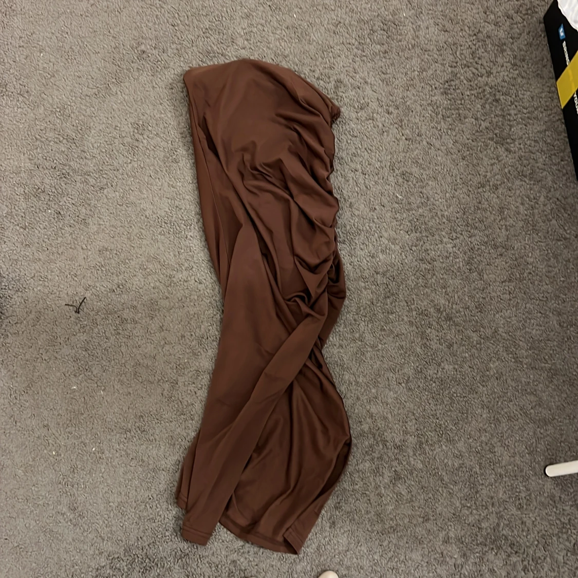 Brun långklänning i XS - 1