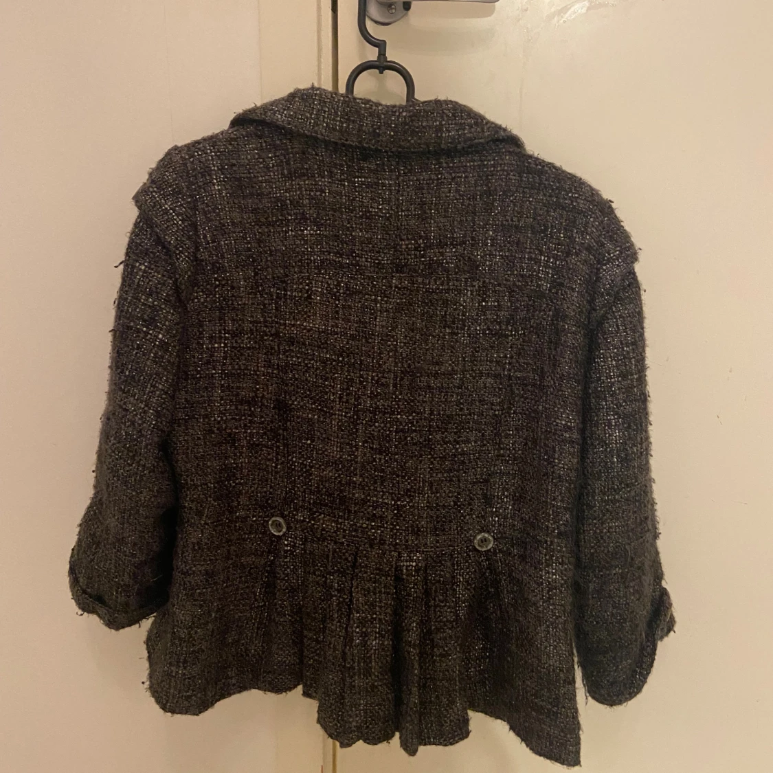 Mörkgrå Trekvarts kavajjacka från Vila XL - 3