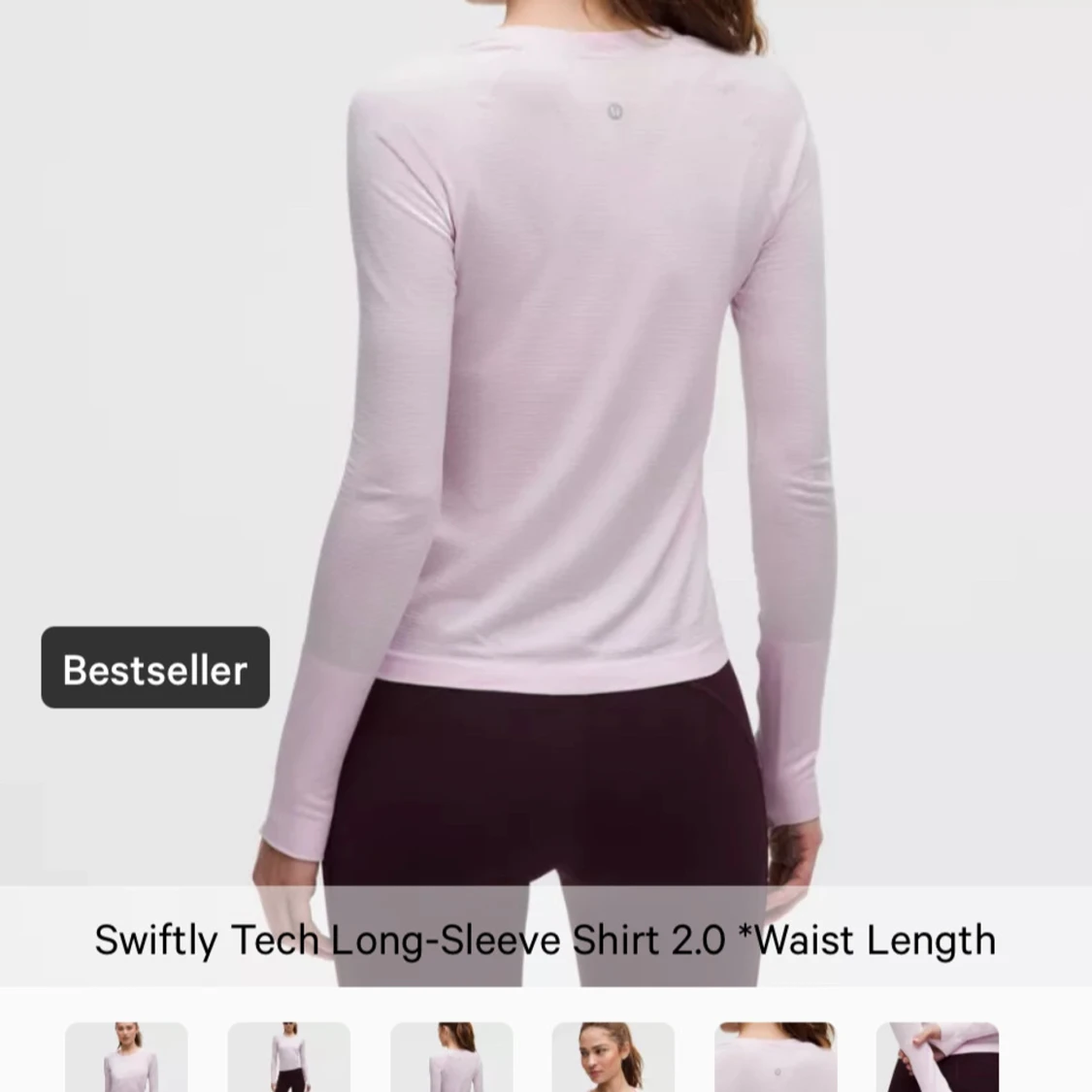 Lululemon long-sleeve  Swiftly Tech - 3