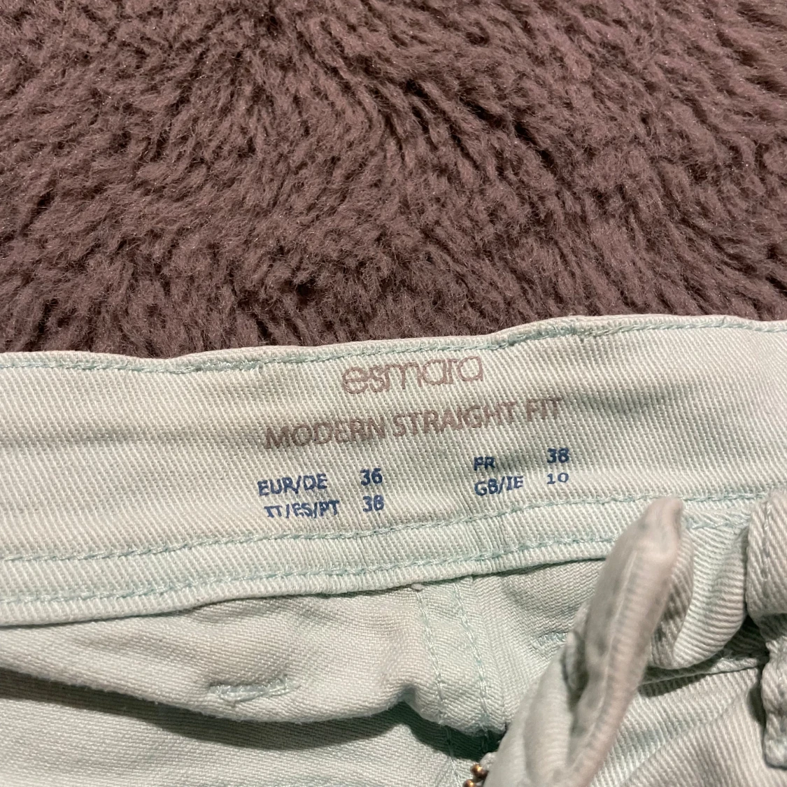 Ljusblåa jeansshorts från Esmara - 2
