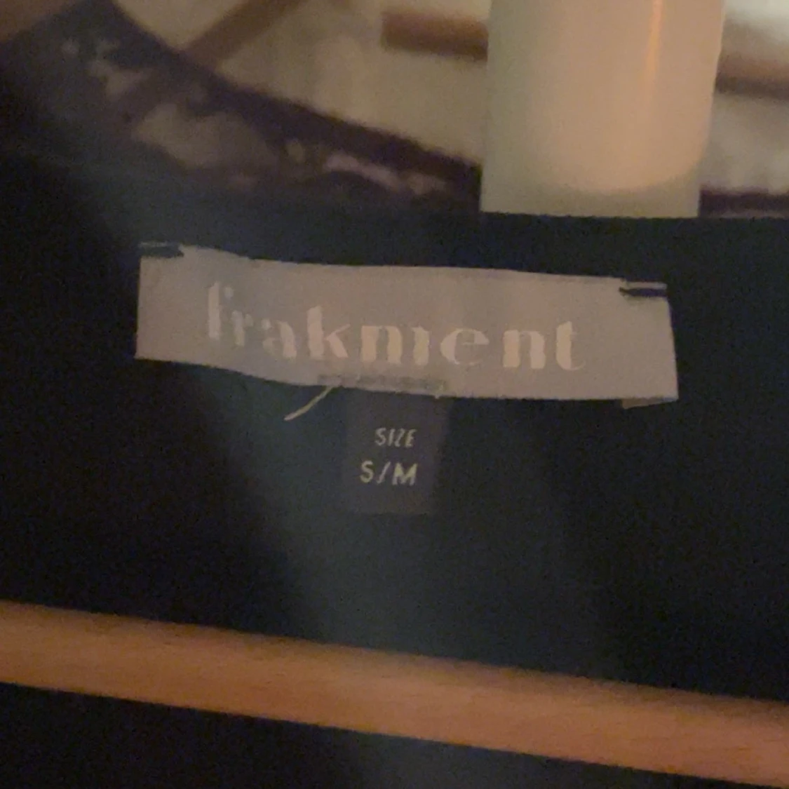 Svart långärmad topp från Frakment - 3