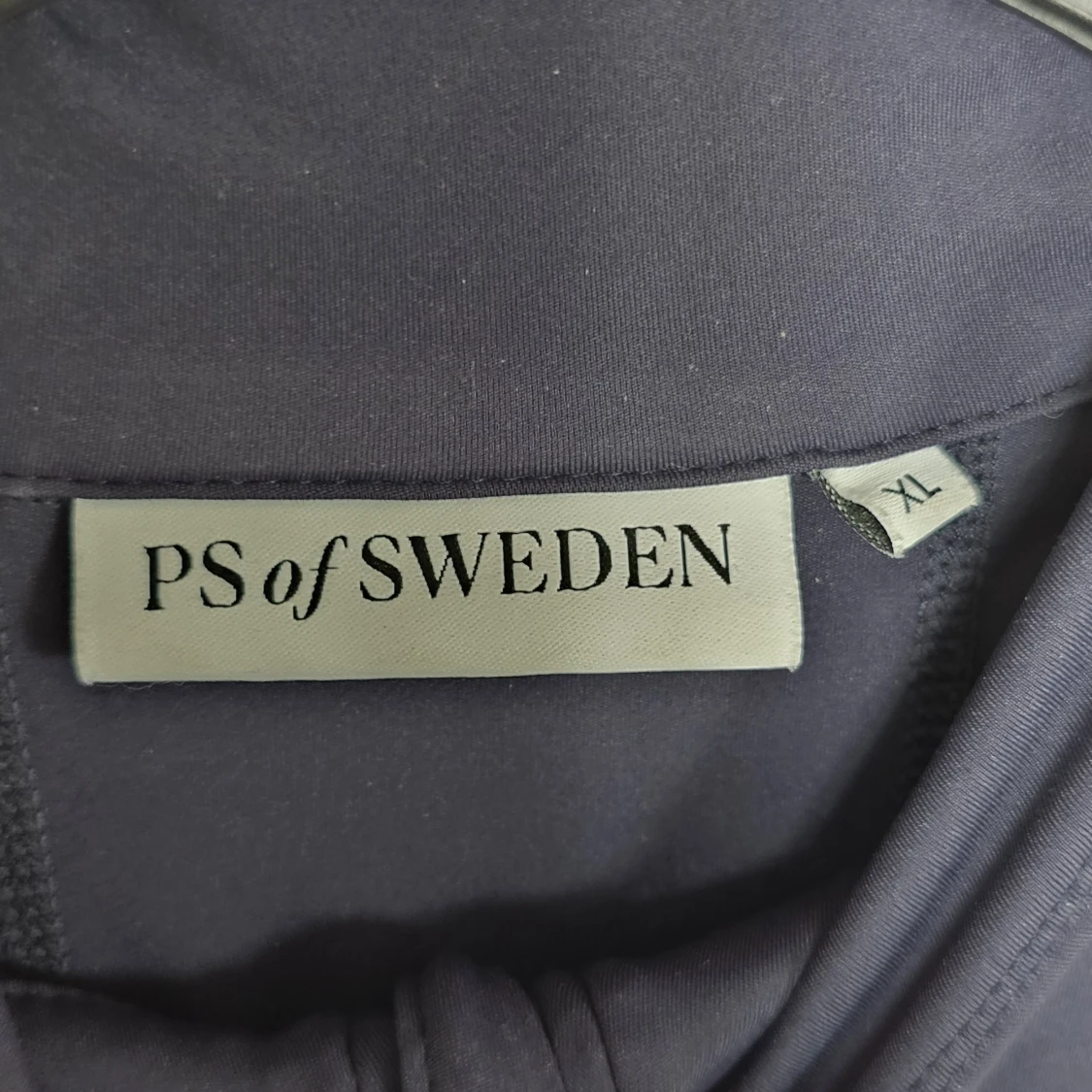 Mörkblå half zip tröja PS of Sweden - 1