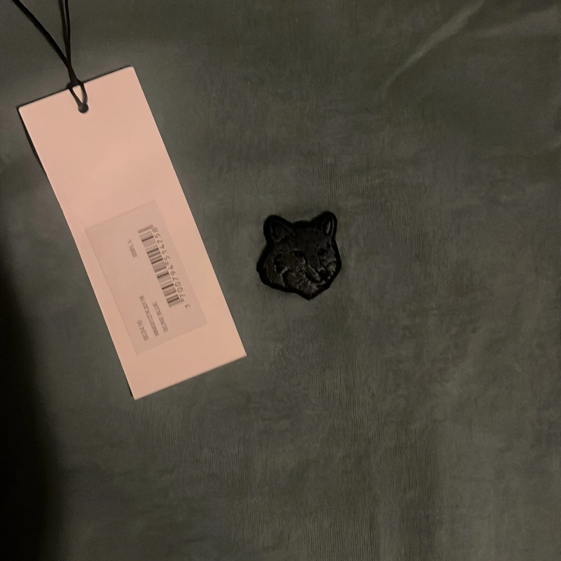 Blå/grönt-shirt Maison Kitsuné L - 2