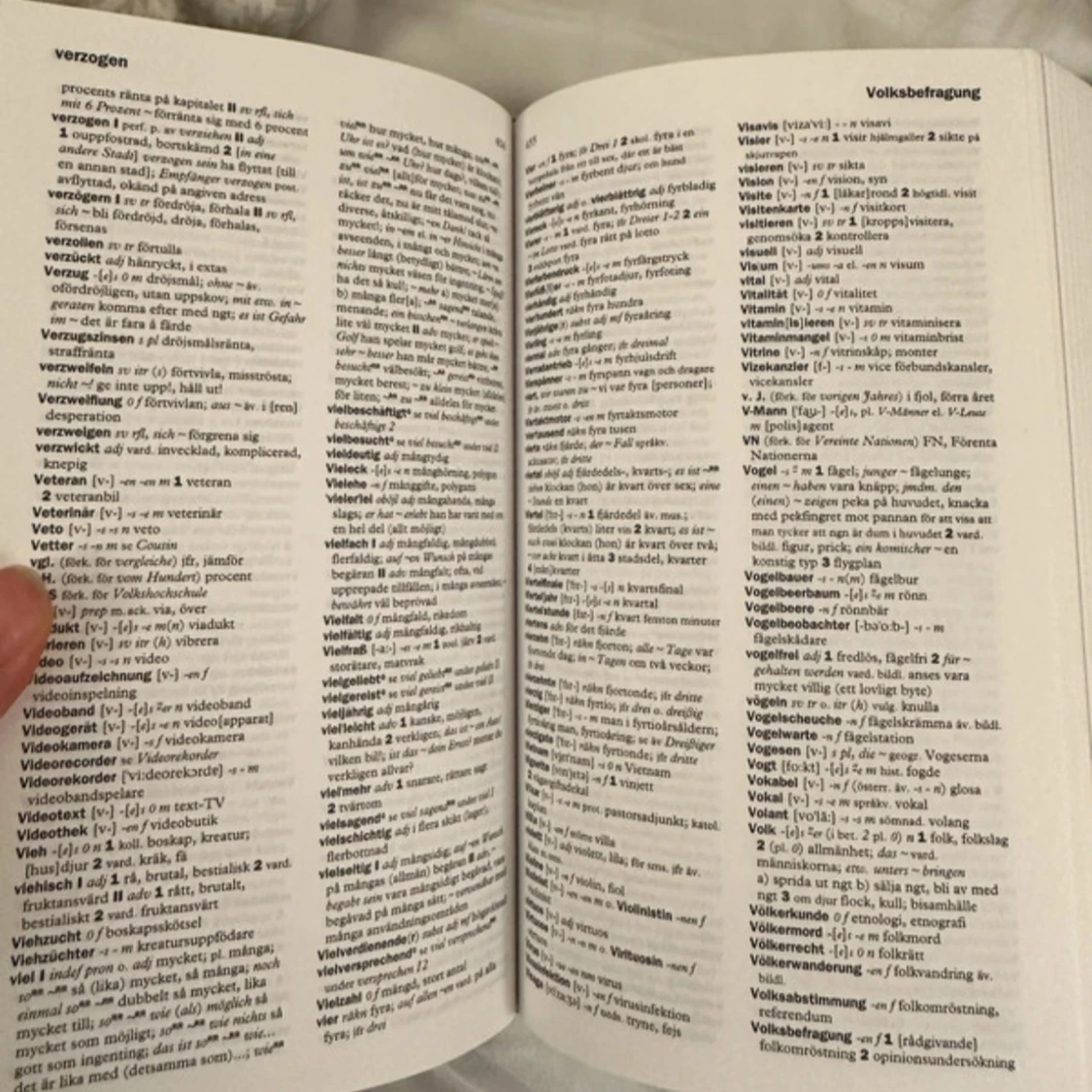 Tysk-svenska Svensk-tyska ordboken - 1