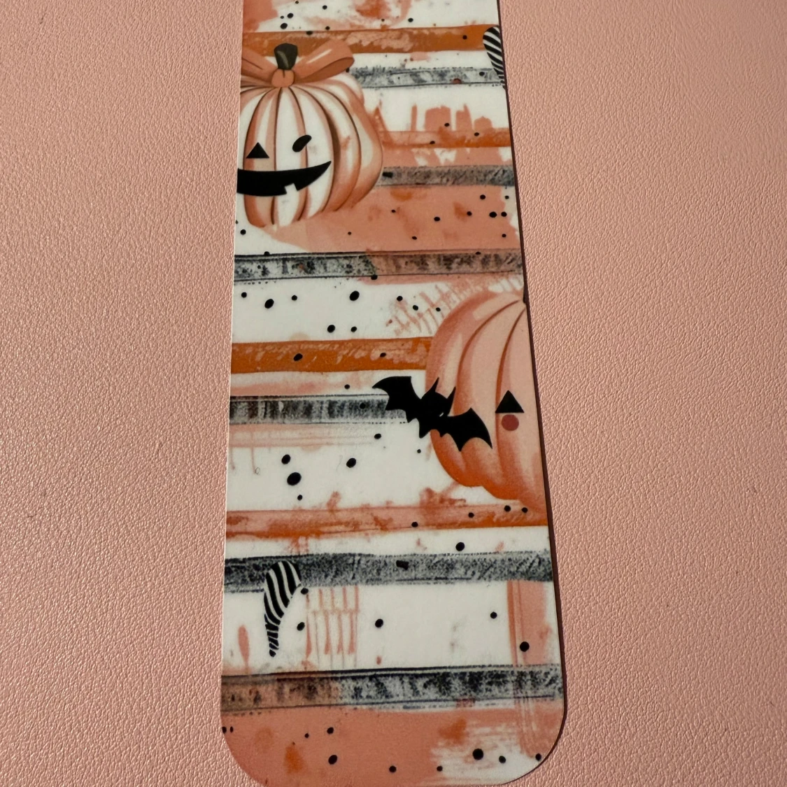 Laminerat handgjort bokmärke  - 1