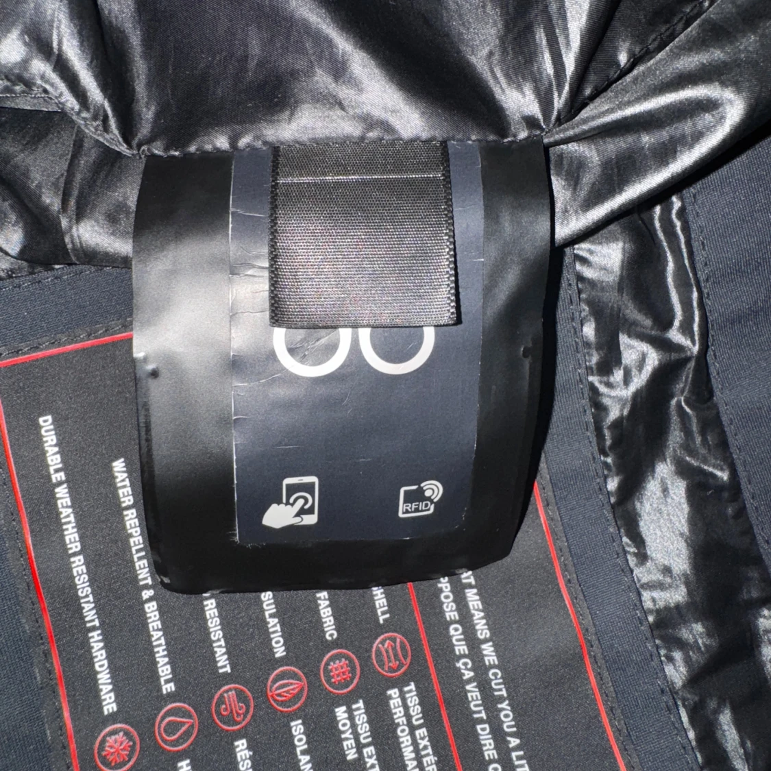 Svart vindjacka Moose Knuckles - 3