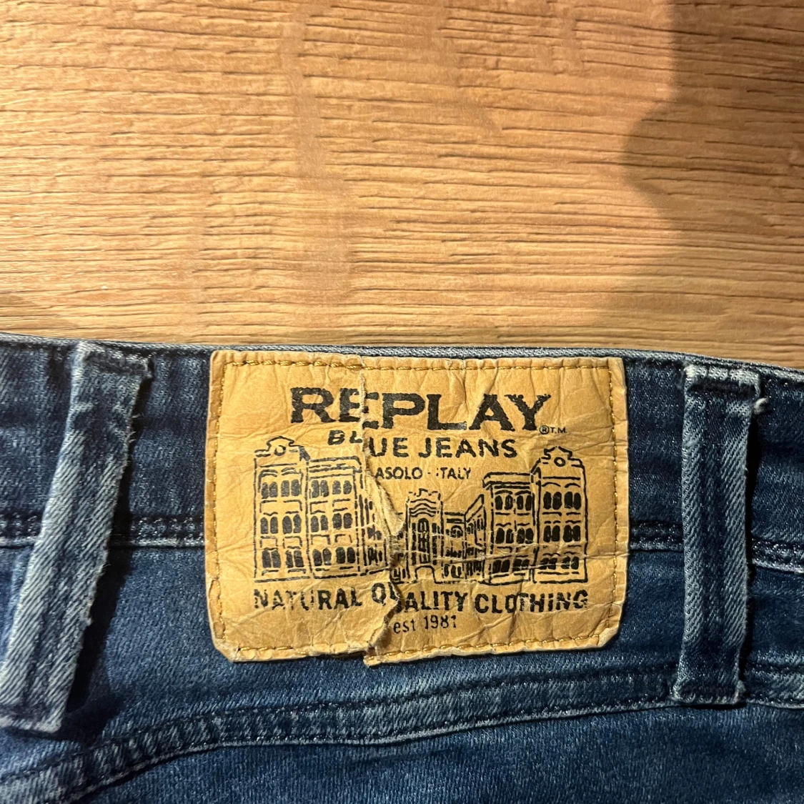 Replay blå jeans slim fit - 4