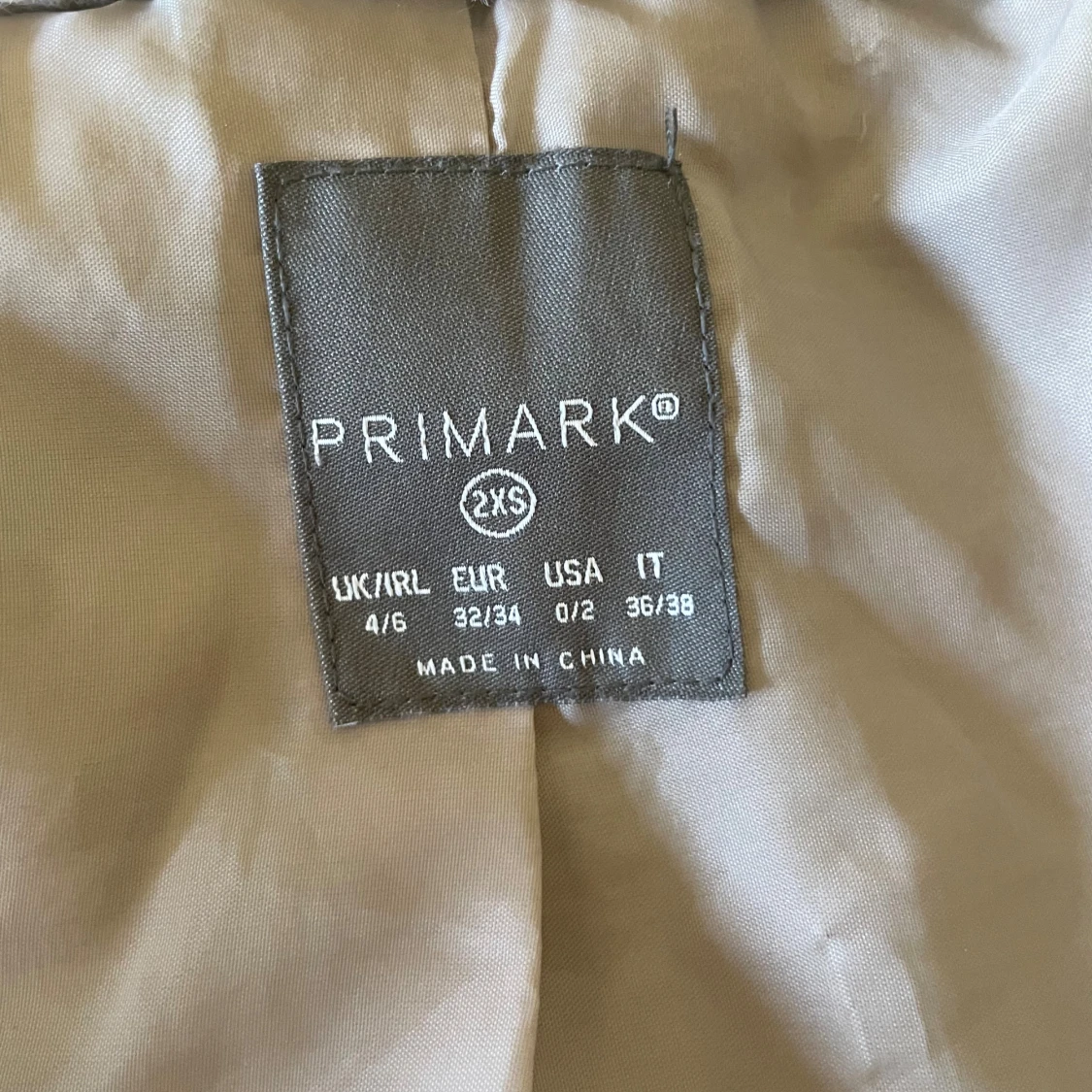 Beige höst/vårjacka från Primark  - 3