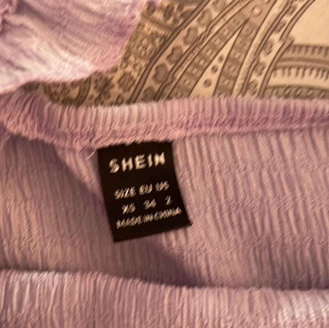 Ljuslila volangtopp från SHEIN - 3