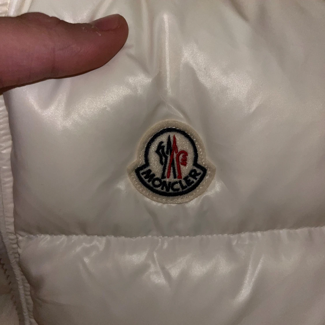 Vit dunväst från Moncler - 1