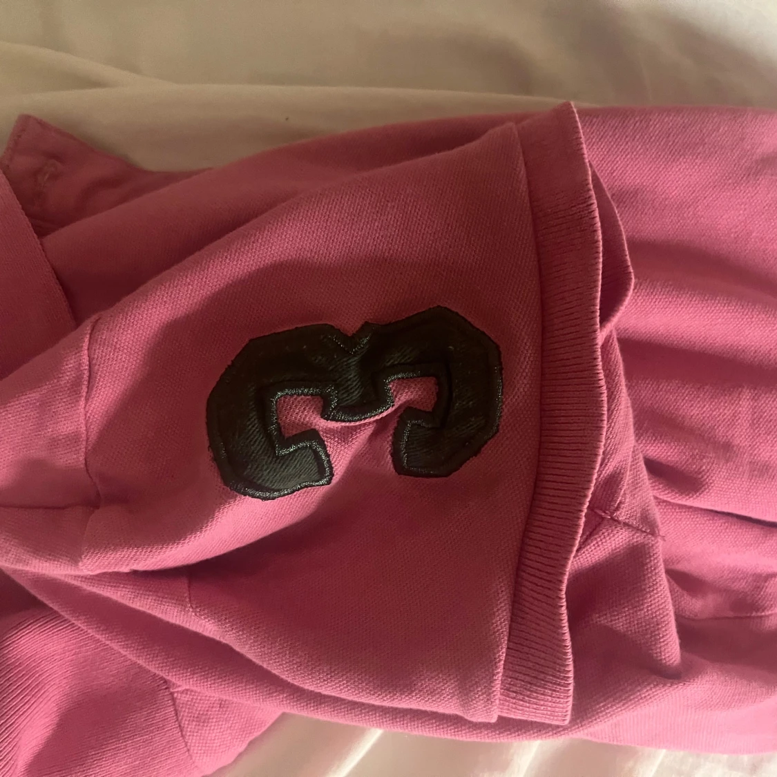 Rosa USPA pikétröja med tryck - 2