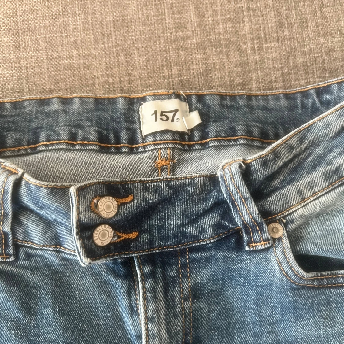 Blå jeans från 157 boutcut - 1