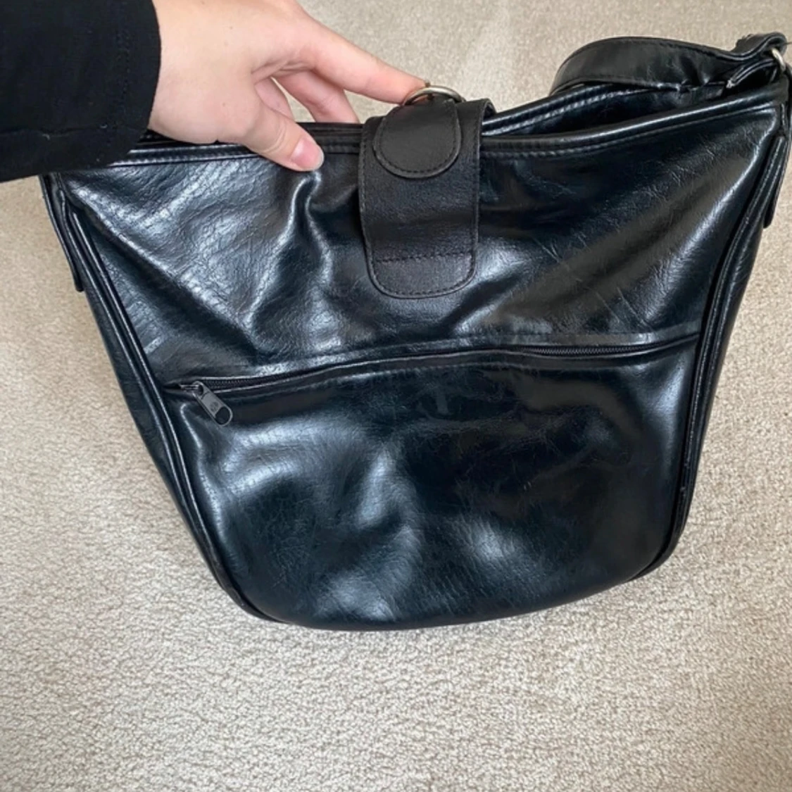 Svart axelväska - 2