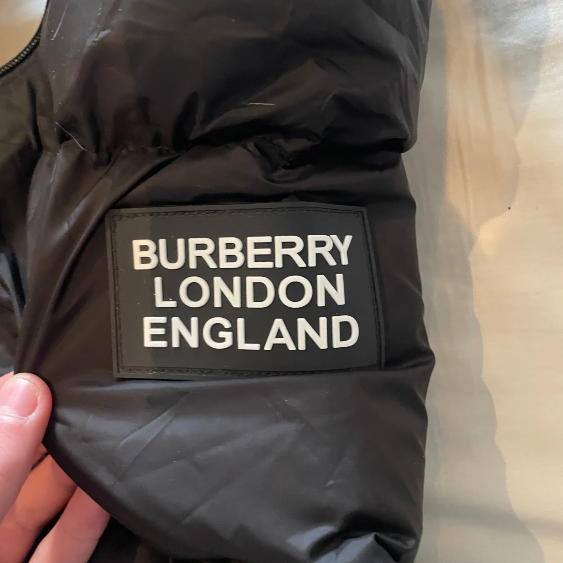 Svart pufferjacka från Burberry/bb storlek S / P - 2