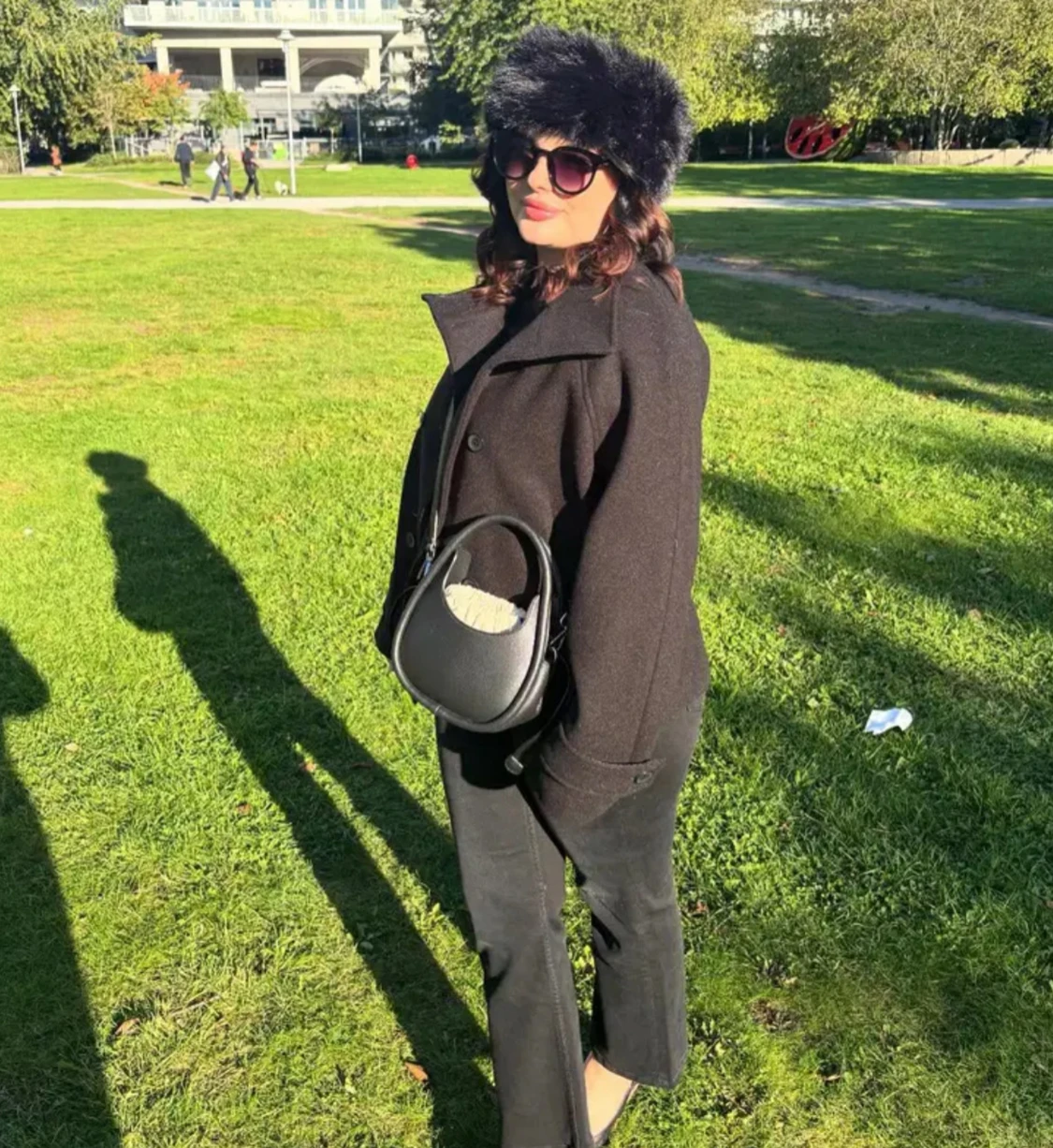 Svart skepparkavaj med knappar - 1