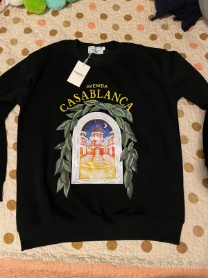 Svart sweatshirt från Casablanca  - Oanvänd med tag 🏷️🔖fraktar samma dag‼️🙌