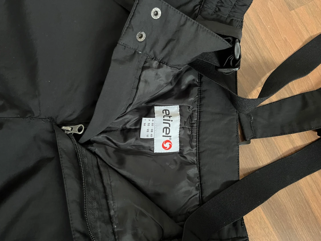 Termobyxor/skidbyxor med hängslen  - 4